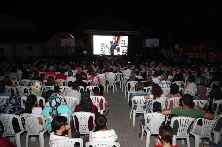 Film severler açık hava sinemasında buluşacak
