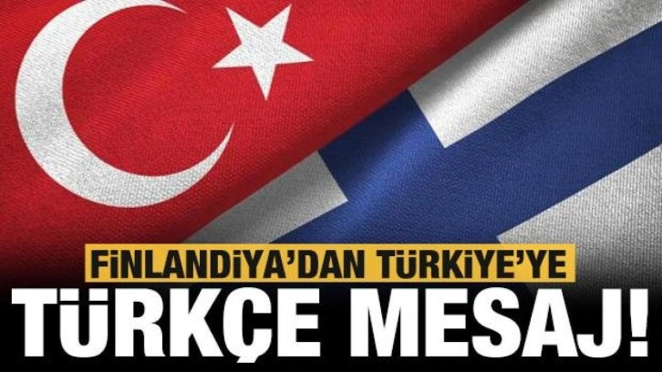 Finlandiya'dan Türkiye'ye Türkçe 'teşekkürler' mesajı