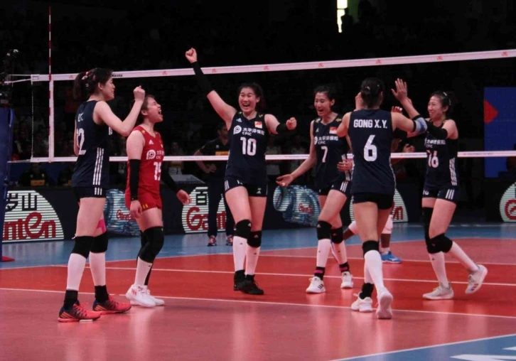 FIVB Milletler Ligi: Çin: 3 - İtalya: 1
