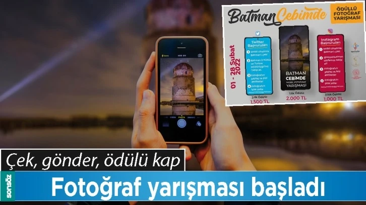 FOTOĞRAF YARIŞMASI BAŞLADI