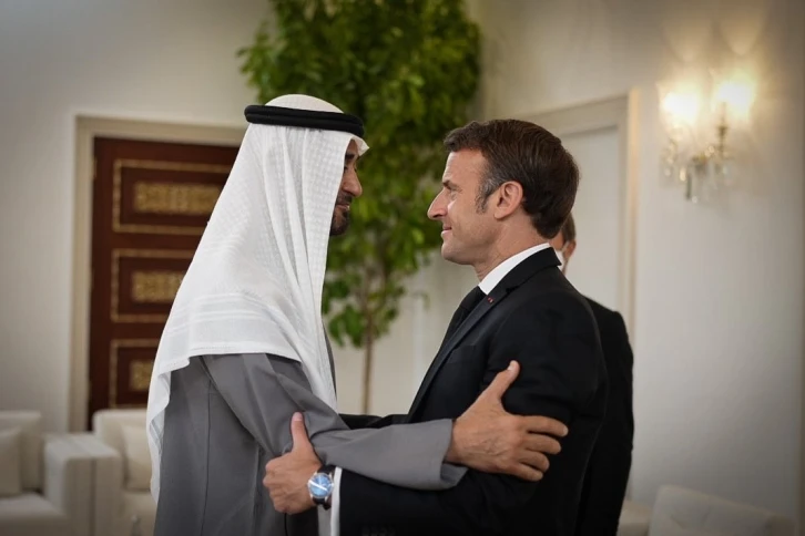 Fransa Cumhurbaşkanı Macron BAE’de
