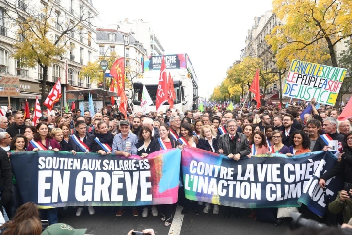 Fransa’da hayat pahalılığı protestosu
