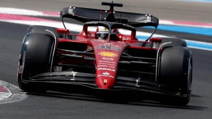 Fransa GP'sinde pole pozisyonu Charles Leclerc'in