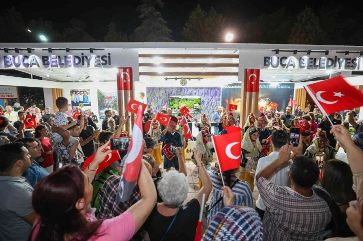 Fuar’daki Buca standında 9 Eylül coşkusu
