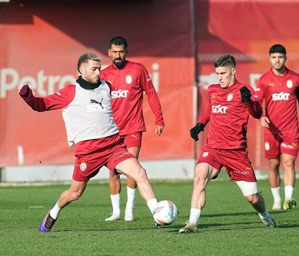 Galatasaray, Başakşehir maçı hazırlıklarını sürdürdü
