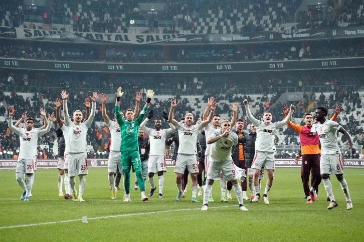 Galatasaray, bu sezon iki derbide de Beşiktaş’ı mağlup etti
