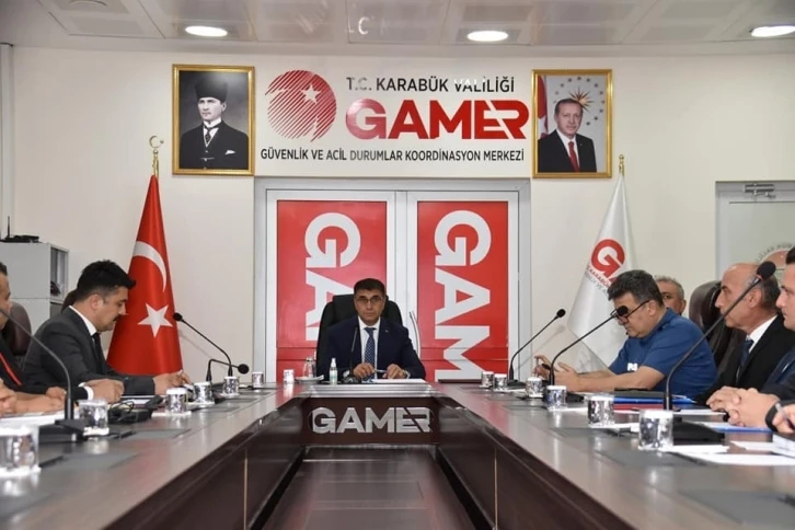 GAMER toplantısı Vali Gürel başkanlığında yapıldı
