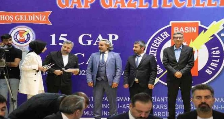 GAP Gazeteciler Birliği’nden İHA’ya ödül