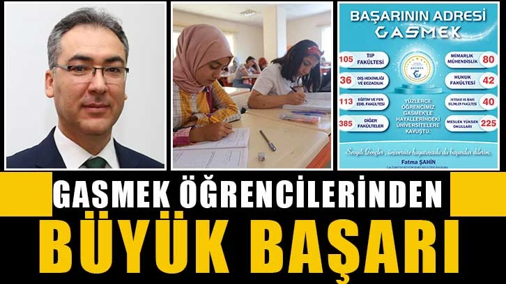 GASMEK öğrencilerinden büyük başarı