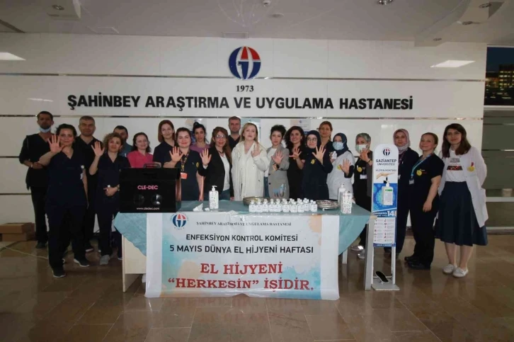 GAÜN Hastanesi’nde “5 Mayıs Dünya El Hijyeni Günü” etkinliği
