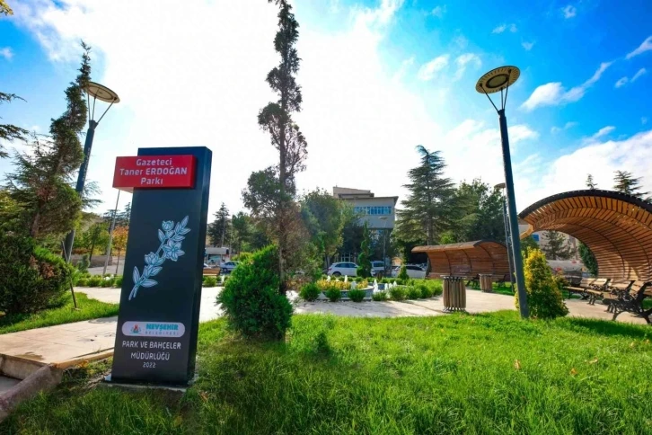 Gazeteci Taner Erdoğan’ın ismi parkta yaşatılacak
