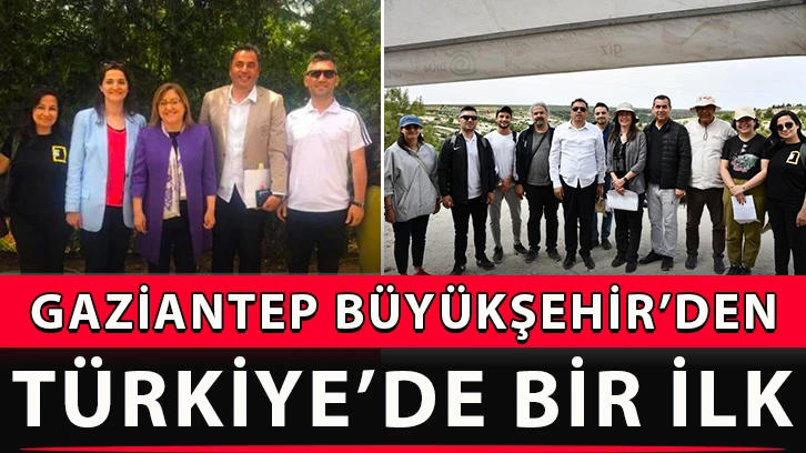 Gaziantep Büyükşehir’den Türkiye’de bir ilk