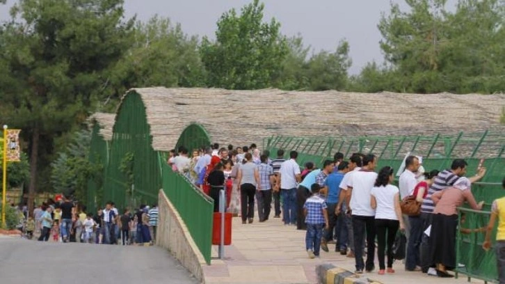 Gaziantep Doğal Yaşam Parkına akın ettiler