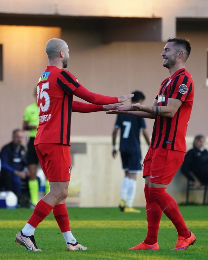 Gaziantep FK'dan başarılı prova 3-1