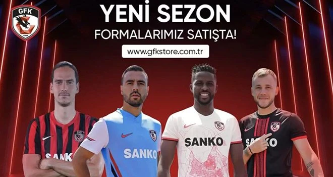 Gaziantep FK formaları satışta