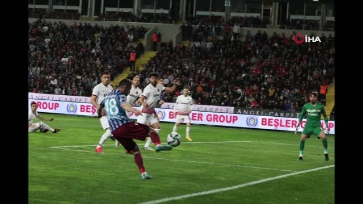 Gaziantep FK - Trabzonspor maçından kareler -1-