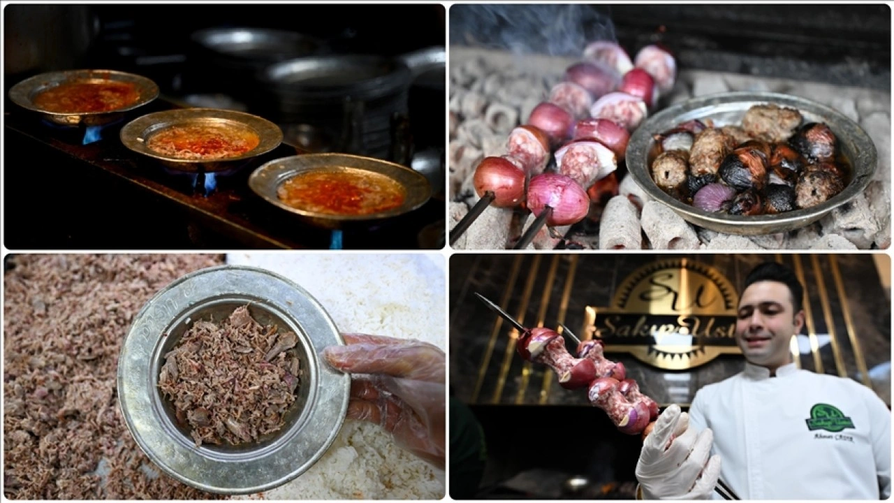 Gaziantep'in kış lezzetlerinden beyran ve soğan kebabı damakları tatlandırıyor