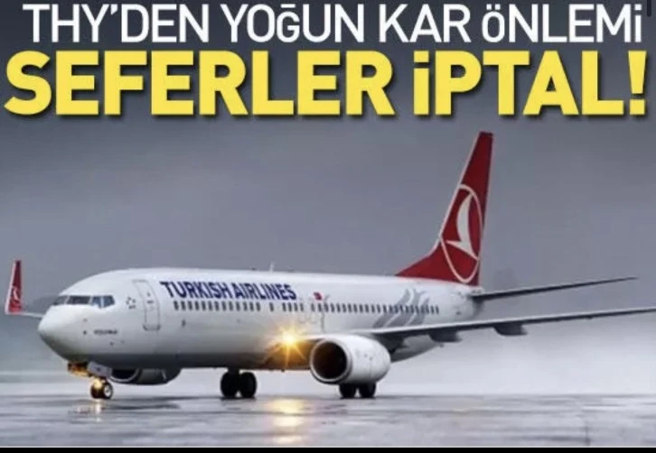 Gaziantep-İstanbul uçak seferlerinin hangisi iptal edildi?