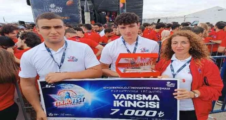 Gaziantep Kolej Vakfı Teknofest Türkiye ikincisi