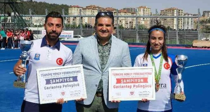 Gaziantep Polisgücü Kadın Takımı Türkiye Süper Lig Şampiyonu