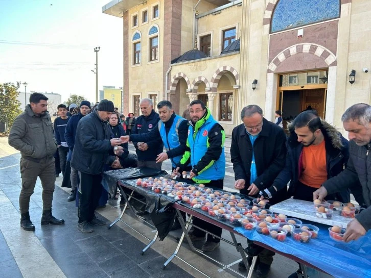 Camilerimiz Deprem Göçmenlerimiz İçin Destek Sahası Oldu