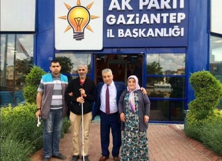 Gaziantep’te 115 bin engelli adına milletvekili aday adayı oldu.