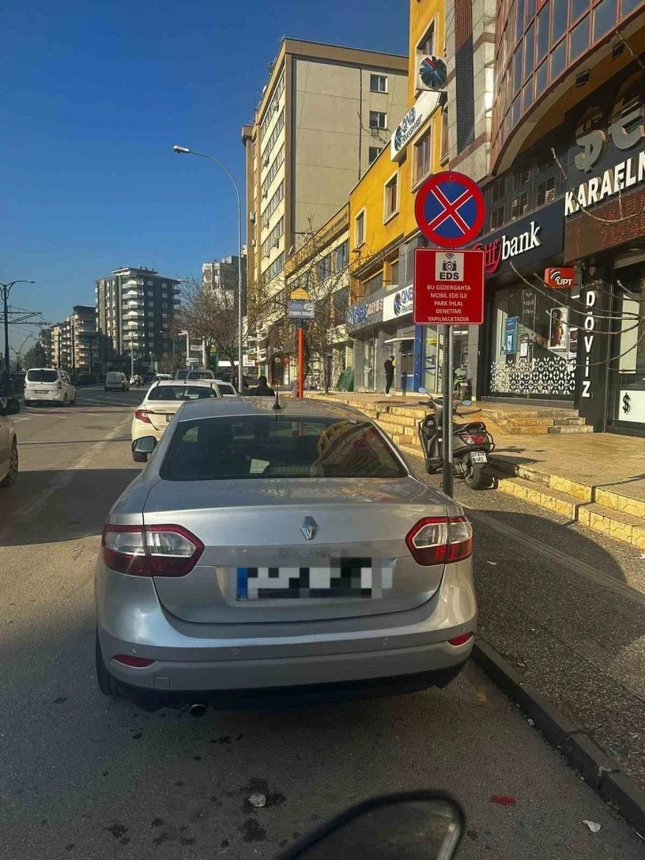 Gaziantep’te bin 513 araç trafikten men edildi