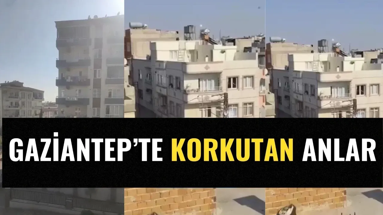 Gaziantep’te elektrik kabloları patladı!