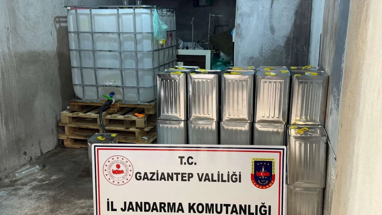 Gaziantep’te sahte zeytinyağı operasyonu