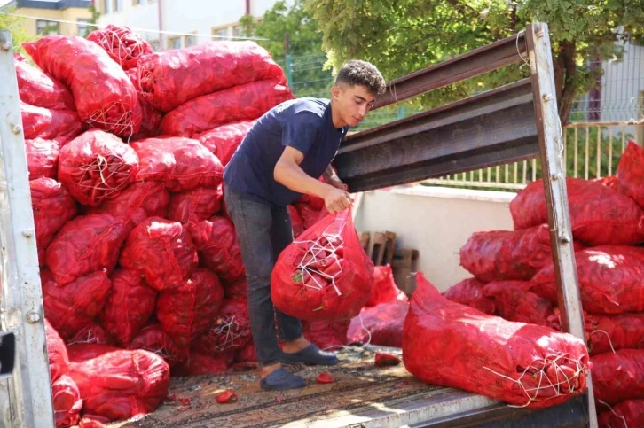 Gaziantep’te salça mesaisi başladı
