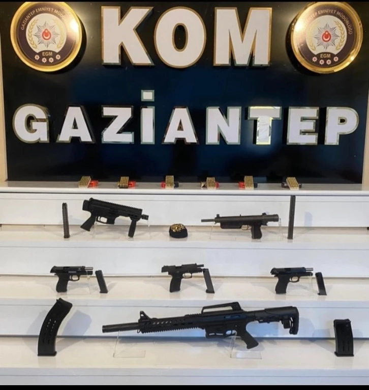 Gaziantep’te silah kaçakçılığı operasyonu: 12 gözaltı
