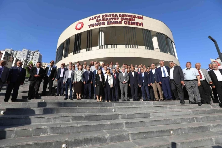 Gaziantep’te yeni yapılan cemevi hizmete açıldı
