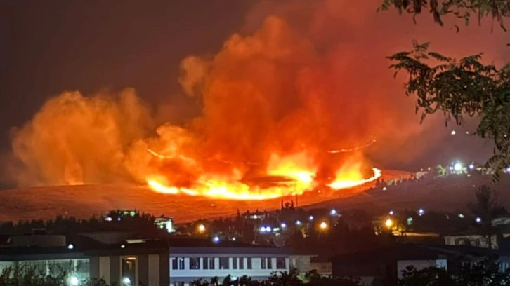 Gaziantep Valiliği çıkan yangınla ilgili açıklama yaptı