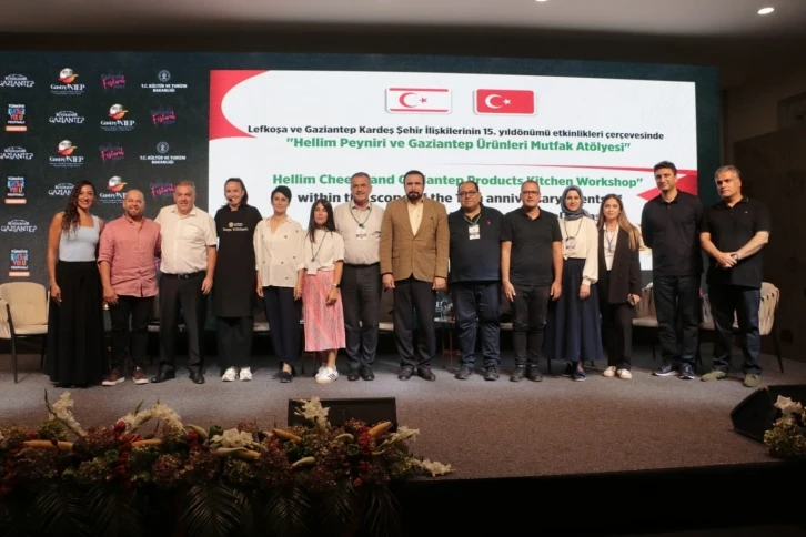 Gaziantep ve Lefkoşa kardeş şehir ilişkilerinin 15. yılını GastroANTEP Festivali’nde kutladı
