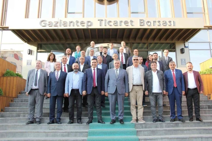 Gaziantep ve Trabzon ticaret borsalarından kardeşlik imzası
