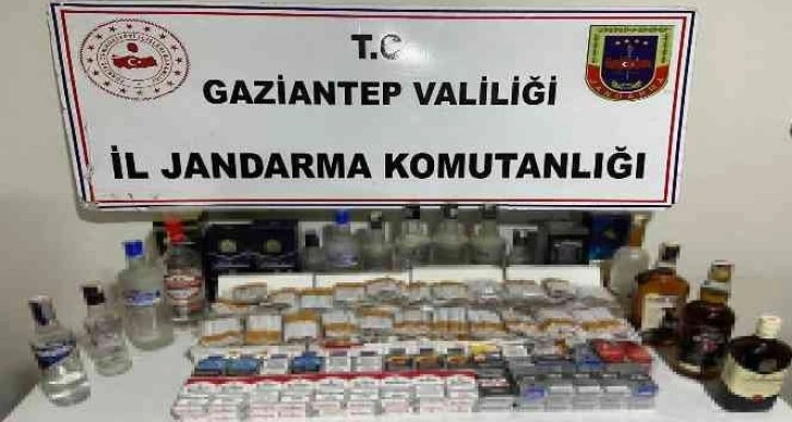 Gaziantep’te 50 litre kaçak alkol ele geçirildi