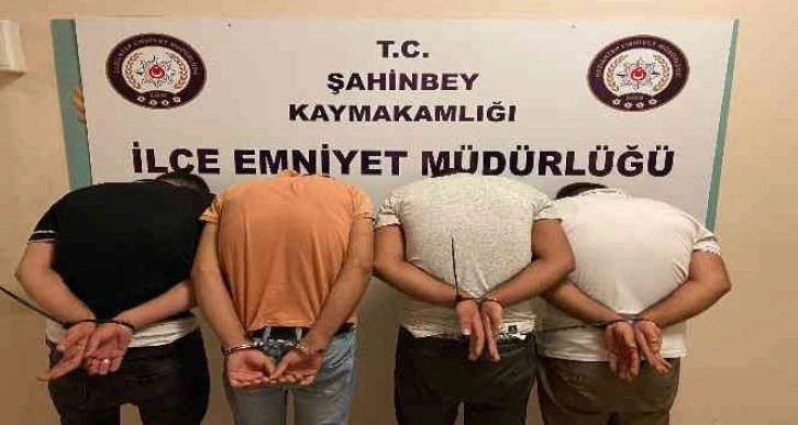 Gaziantep’te asayiş uygulamalarında 153 tutuklama