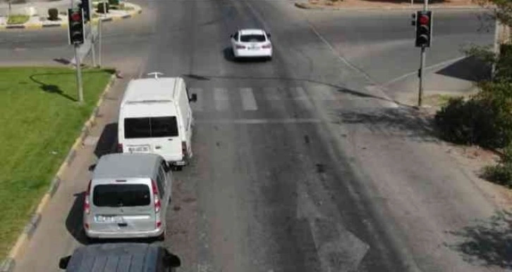 Gaziantep’te dron ile trafik denetimi