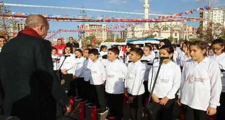 Gaziantep’te Erdoğan’a 