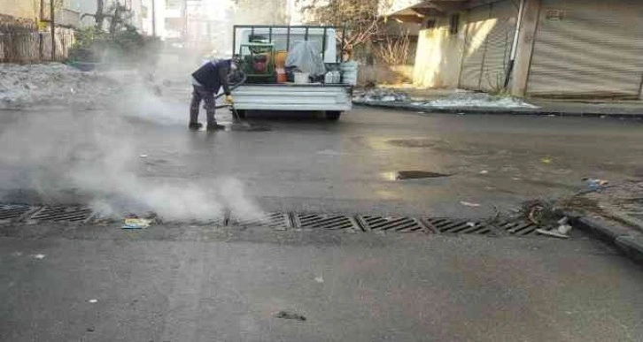 Gaziantep’te haşere ile mücadele devam ediyor