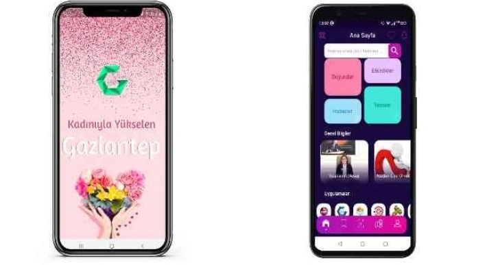 Gaziantep’te ’’Kadın Dostu Gaziantep’’ mobil uygulaması hayata geçiyor