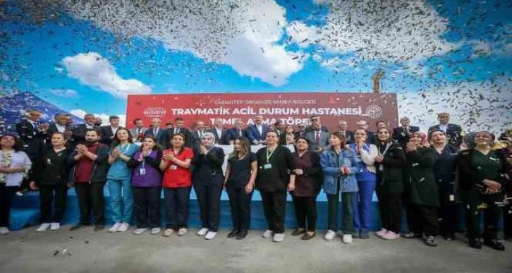 Gaziantep’te Travmatik Acil Durum Hastanesinin temeli atıldı