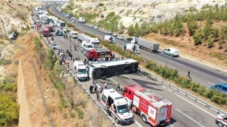 Gaziantep’teki feci kazada otobüs şoförü asli kusurlu bulundu