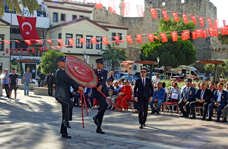 Gaziler Günü Çeşme’de törenle kutlandı
