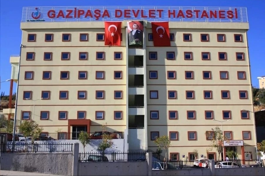 Gazipaşa Devlet Hastanesi’nde 1 yılda 389 bin 829 hastaya hizmet verildi
