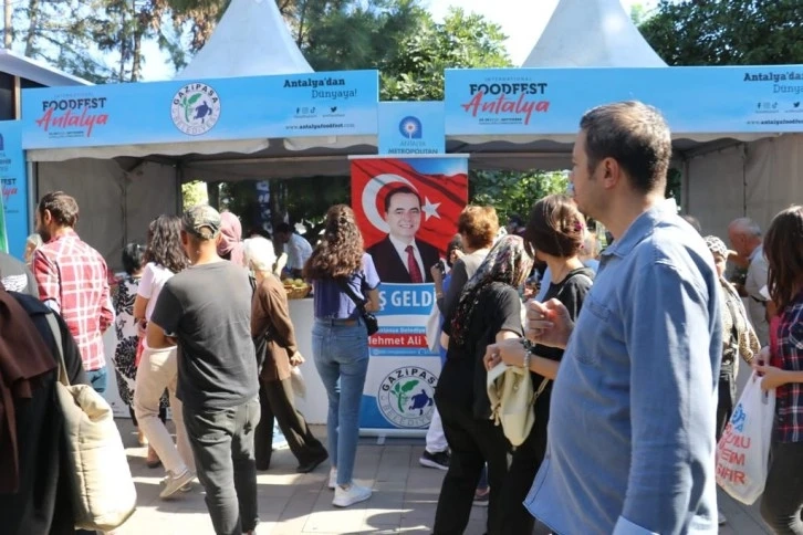 GAZİPAŞA’NIN YÖRESEL LEZZETLERİ ANTALYA GASTRONOMİ FESTİVALİNDE TANITILDI