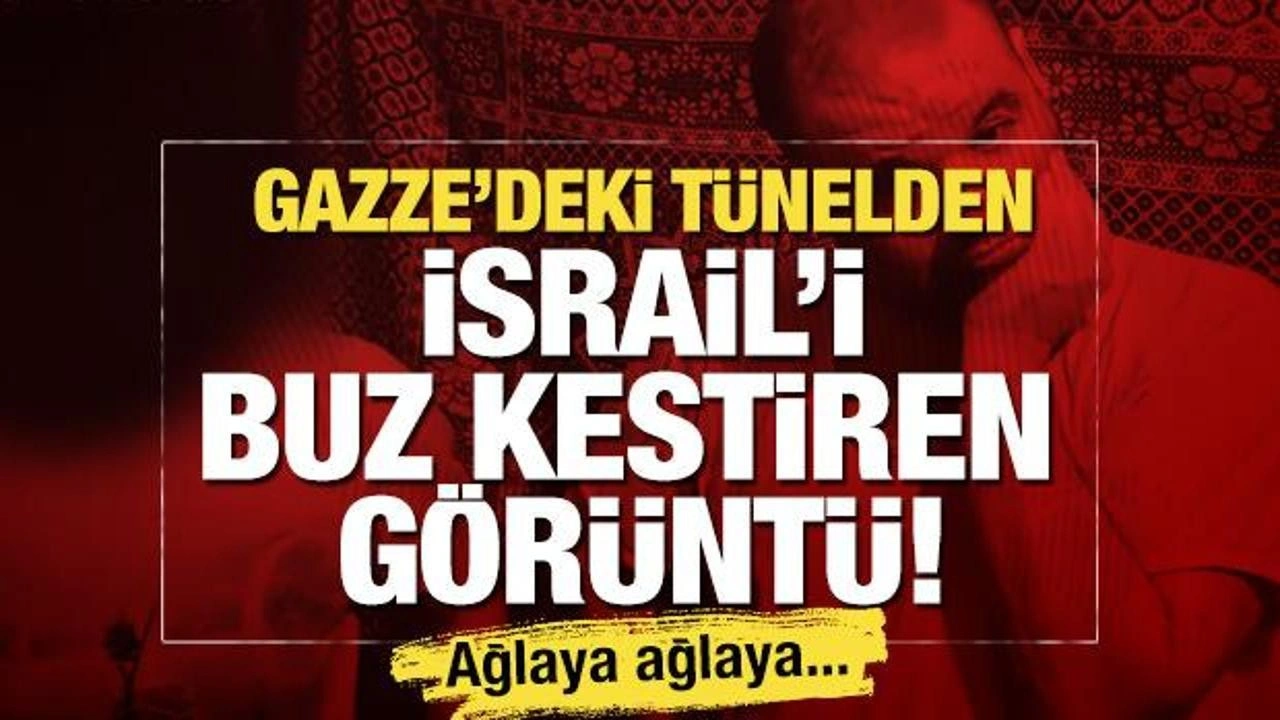 Gazze'nin tünellerinden Netanyahu'ya seslendi: Beni buradan çıkarın