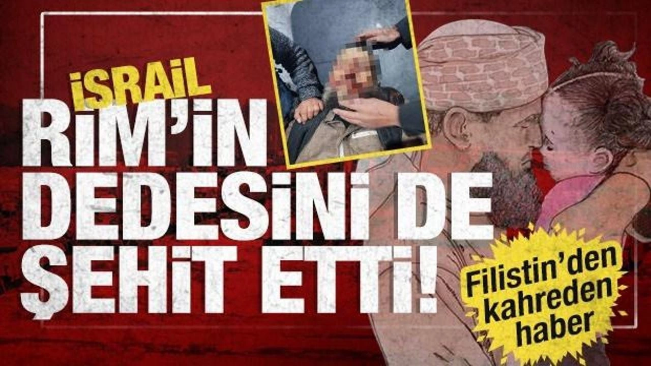 Gazzeli Rim'in dedesi Halid Nebhan da İsrail'in saldırısında şehit oldu