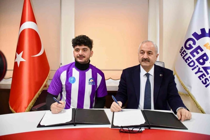 Gebze Belediyesi Ampute Futbol Takımı, Barış Telli ile sözleşme imzaladı
