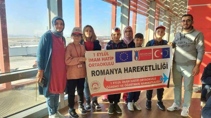 Gediz 1 Eylül İmam Hatip Ortaokulu Romanya’ya gitti
